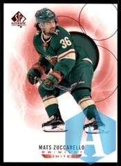 2020-21 SP Authentic Base Limited Red #67 Mats Zuccarello - Minnesota Wild